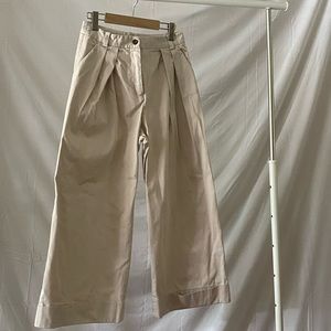 Urban Outfitters wide leg tan pants